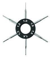 Sports Vision’s Measuring Tool for Screw Holes Ideal for Frames Spectacles, Jewellery etc