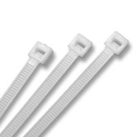 UbiGear 1000 PCS/Pack 12" Inch 12 White Network Cable Cord Wire Tie Ties Strap 60 Lbs Zip Nylon