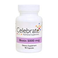 Celebrate Biotin 5,000 mcg - 90 Count