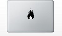 MacBook fire Decal Sticker pro air 11 13 15 17