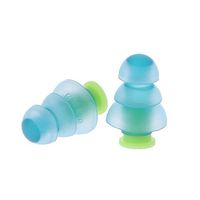 Hacloser 1 Pair Silicone Earplugs Sound Blocking Noise Cancelling Reusable Ear Plugs Hearing Protection