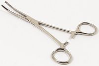 Kocher Surgical Forceps 5 1/2" Curved 1x2 Teeth