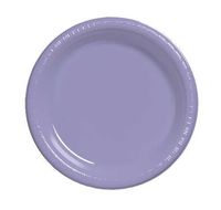 Premium 10-inch Lavender Plastic Plates 20 Per Pack