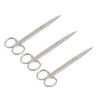 DDP Operating Scissors 3 Pcs Made of High Grand Stainless Steel Sharp/Sharp, 5.5"