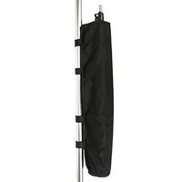 Fushida Walker Bag for Cane, Secure Pouch with 4 Velcro Fixed Belt, Medical Accessory Bag for Cane, Walker, Crutch and Wheelchairs (Black, FYH118)