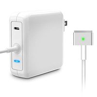 Mac Book Pro Charger - 60W T-Tip Magsafe 2 Power AC Adapter + 18W USB C Quickly PD Charger Multi-Functional Charger Replacement Compatible with Mac Book Pro 13-inch & 15-inch (Made After Late 2012)