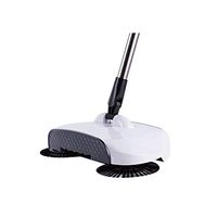 Youshangshipin Sweeper, Multi-function Hand Sweeper For Easy Cleaning Of Housekeeping Tools (pink/gold/white/black, 36206cm) Water lock (Color : White, Size : 36206cm)