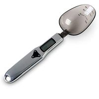 Portable Electronic Measuring Spoons Scale - Baby Diet and Kitchen Scale Tools Bulk Food - LCD Digital Display, 300g/10.5 Oz Capacity