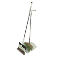 Broom Home Sweeping Brush Broom Long Handle Cleaning Tool Sweeping Machine Set Household Cleaning Tools (Green)