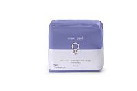 Cardinal Health FH-PADORG Maxi Pad Regular Absorbency Overnight Winged Adhesive Unscented, Pack of 14