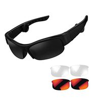 Bone Conduction Headphones Sunglasses Wireless Safety Bluetooth Glasses Pro ( Fit for Head Width 22-26 Inches)