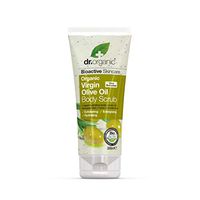 Organic Virgin Olive Oil Body Scrub Exfoliating, Energizing Hydrating (6.8 Fluid Ounces)