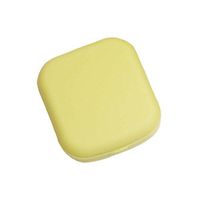 Set of 2 Eye Care Contact Lens Case Holders Solution Travel Kit Cases - Green