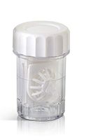 Sports Vision's Contact lens Cases - 3 Pieces = NOT for Peroxide Solutions - CE Marked & FDA Approved For Multipurpose Contact lens Solution