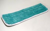 Simplee Cleen Real Clean 18 Inch Green Microfiber Dust Mop Pad