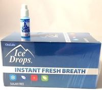 Oralabs Ice Drops Instant Fresh Breath Winter Mint Whole Box of 50 by OraLabs