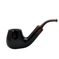 ROMBO (Marezzate) Briar Bent Brandy Dark Tobacco Smoking Pipe by Brebbia (Italy)