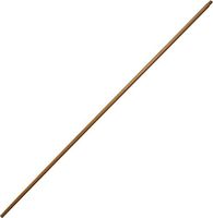 Carlisle 362001600 Lacquered Wood Handle with Threaded Tip, 15/16" Dia. x 72" L (Case of 12)