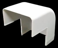 Electriduct Extra Large Latching Cable Raceway Accessories (2100 Series) - Outside Corner - Black