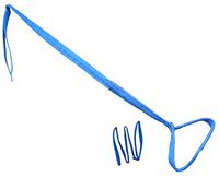 ArcMate Leg Lifter, Flexible Mobility Aid Helps with Hip to Foot Positioning When Getting Out of Bed or Off Sofa, Foot and Wrist Loops, 40" Long (15417)