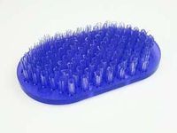 "Soapy Toes Travel-Sized Foot Scrubber and Massager (Purple) - Foot Brush Cleans and Invigorates Tired Feet, Suctions to Tub or Shower, Just Add Liquid Soap 8"