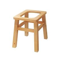 Vei Jie Toilet Seat, Solid Wood Toilet Seat, Mobile Toilet, Adult Household Portable Toilet Stool, Ergonomic Chair, Disabled/Pregnant Women - 2 Models db (Size : 30cm)