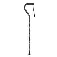 Drive Medical Foam Grip Offset Handle Walking Cane, Camouflage