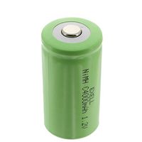 Exell 1.2V 4000mAh NiMH C Size Rechargeable Button Top Battery use with high power static applications (Telecoms UPS and Smart grid) radio controlled devices electric tools electric mopeds USA SHIP