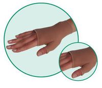 Helastic Gauntlet - Helastic Hand Portion with Thumb Stub, Beige, Size 3, Medium, Compression 30-40