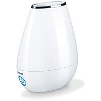 Beurer LB37 2in1 Essential Oil Diffuser & Air Humidifier | 2L Tank, Night-Mode, Auto shut-off, for Bedrooms, Baby Kids Rooms|Choose from 10 Scents | Aromatherapy, Ultrasonic Air Vaporizer| Cool Mist