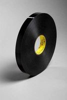 3M (4929) Tape 4929 Black Small Pack, 1 in x 72 yd 25.0 mil
