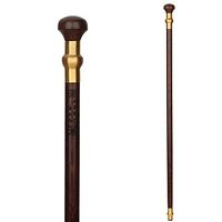 Freedom Elderly Round Head Solid Wood Cane, for The Elderly to Help Walk/Non-Slip/Stable and Durable/86 5cm