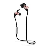 AcePlus Wireless Bluetooth BTS-11 Sports Earphones - Magnetic (Pink Metal)
