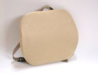 McCartys Keri Cush Lumbar Support in Office Chairs Light Brown