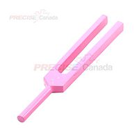 Precise Canada: Limited Edition - Pink Color - 512 Hz Medic-Grade Tuning Fork Instrument with Fixed Weights, Non-Magnetic Aluminum Alloy