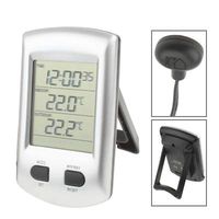 Medical Temperature Thermometers Clock/Calendar with Outdoor and Indoor Thermometer Thermometers