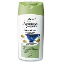 Bielita & Vitex Best Recipes Line Gel (Liquid Ice) for Face, Neck and Decollete for All Skin Types, 250 ml Moringa Extract, Cornflower Extract, Chamomile Extract, Vitamins