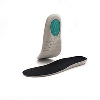 Gel Air Cushion Sports Insoles,Comfortable and Breathable Long Pads Shock Absorption Protection Insoles for Women 6-10