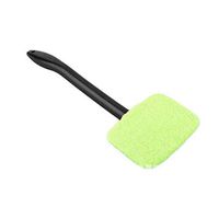 Glass Cleaner Multiple Uses Microfiber Car Window Long Handle Washer Scrubber Wiper Brush Tool Windshield