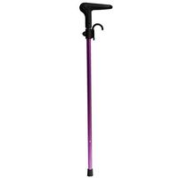 Snapper Cane - Cane for Mobility and Utility, with The Built in Grabber to Pick up Items That Have Fallen – 33” Purple