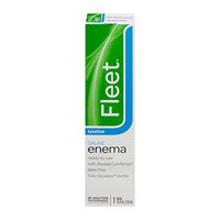 Fleet Enema, Ready-to-Use Saline Laxative, 4.5 Fluid Ounce