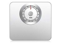 AIYASIWEI High-Precision 150kg Mechanical Bathroom Scale Floor Weight Body Scale Smart Human Weighing Spring Scale Stainless Steel Square Balance Gift (Color : White)