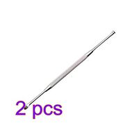 SUPVOX 2PCS Ear Pick Stainless Steel Ear Cleaner Tool Double Headed