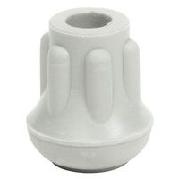 Protective Leg Tip, Slipon, Rd, 13/32", PK10