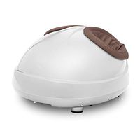 TXqueen Foot Massager,Shiatsu Air Pressure Massage with Heat- Immersive 3D Foot Reflexology Therapy for Ankle Heel Bridge and Toes,White