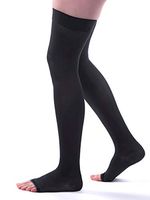 Allegro 20-30 mmHg Microfiber Thigh Highs Open Toe