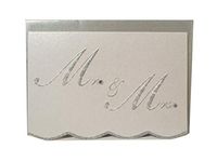 Gift Enclosure Card, Mr. & Mrs, Set of 3 Cards with Envelopes