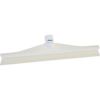 Vikan 71405 Rubber Polypropylene Frame Single Blade Squeegee, 16", White