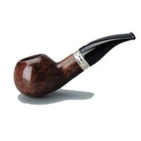 WEIFAN-pipe Pipes, Briar, Curved Bucket, Smooth Surface, Applicable Fittings No.19 Combustion-Supporting Net (Not Included, Self-Provided)/9Mm Filter Core