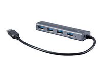 Monoprice USB 3.0 4-Port Aluminum Hub, with AC Adapter